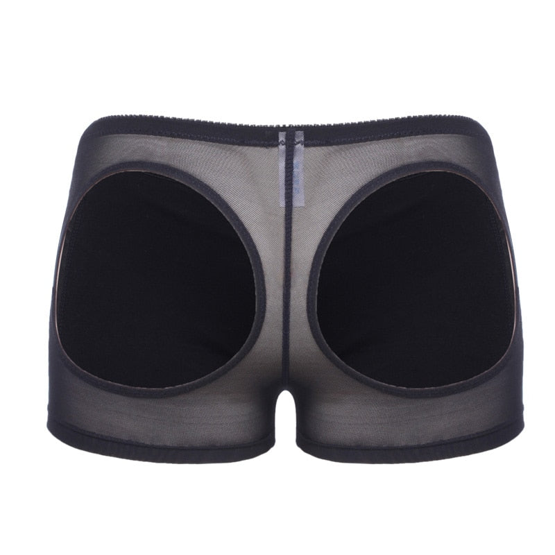 Seamless Body Shaper Cut Out Hip Shaping Shorts for Women - Tummy Control Panties and Booty Enhancer
