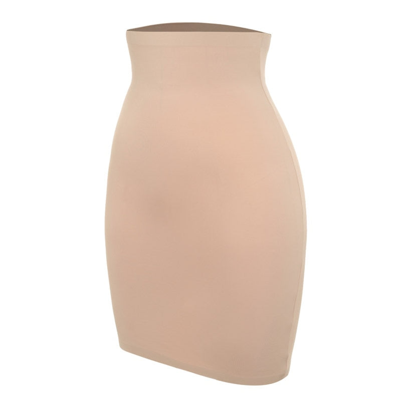 Seamless High Waist Tummy Control Half Slip Underwear for Women - Slimming Shapewear