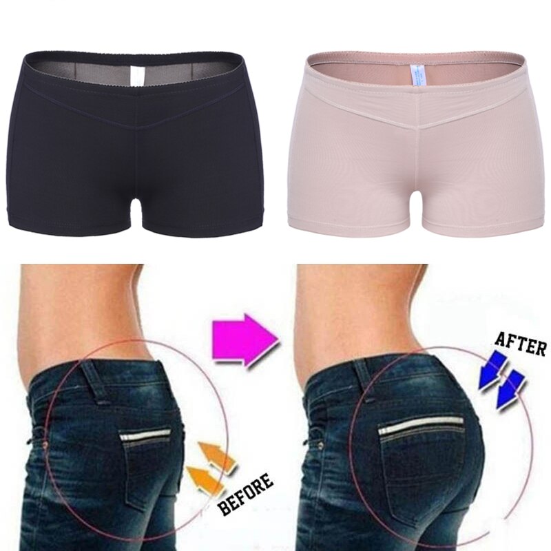 Seamless Body Shaper Cut Out Hip Shaping Shorts for Women - Tummy Control Panties and Booty Enhancer
