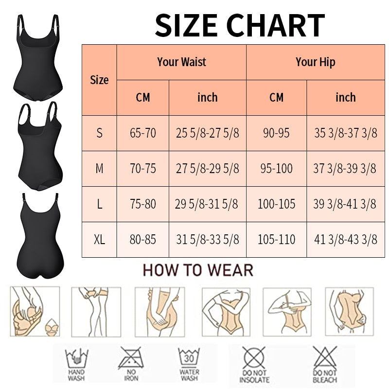 Slimming Shapewear Body Shaper Thong Waist Trainer for Women, Tummy Control Corset