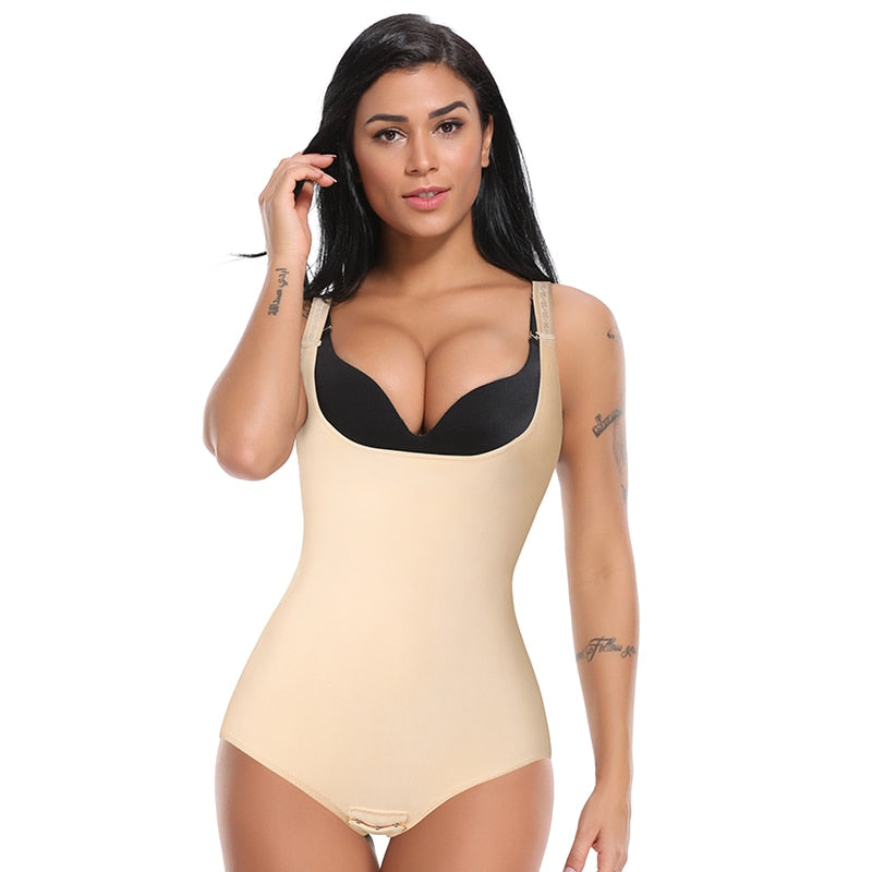 Slimming Shapewear Body Shaper Thong Waist Trainer for Women, Tummy Control Corset