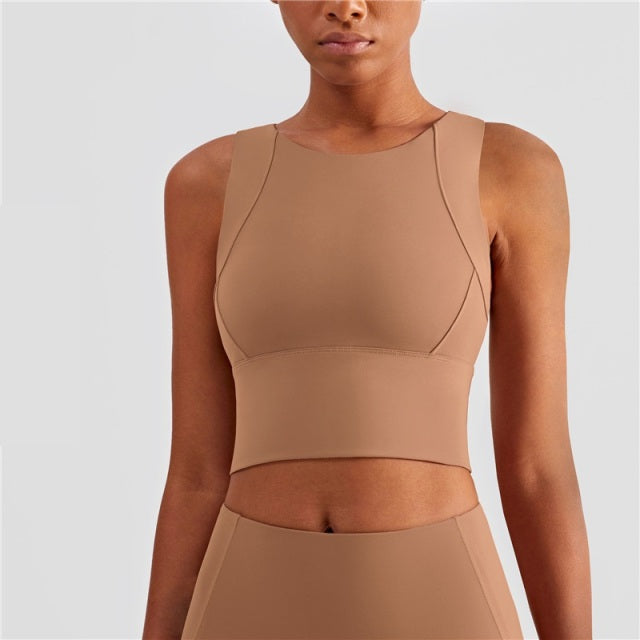 Fitness Bra Shockproof Support Tank Top Sportswear