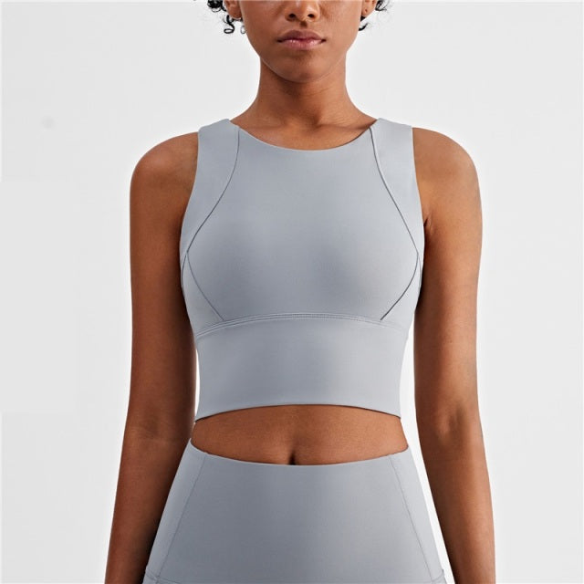 Fitness Bra Shockproof Support Tank Top Sportswear