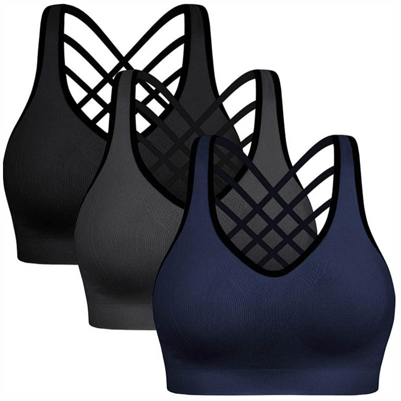 Women Sports Bra Seamless High-Impact Fitness Top