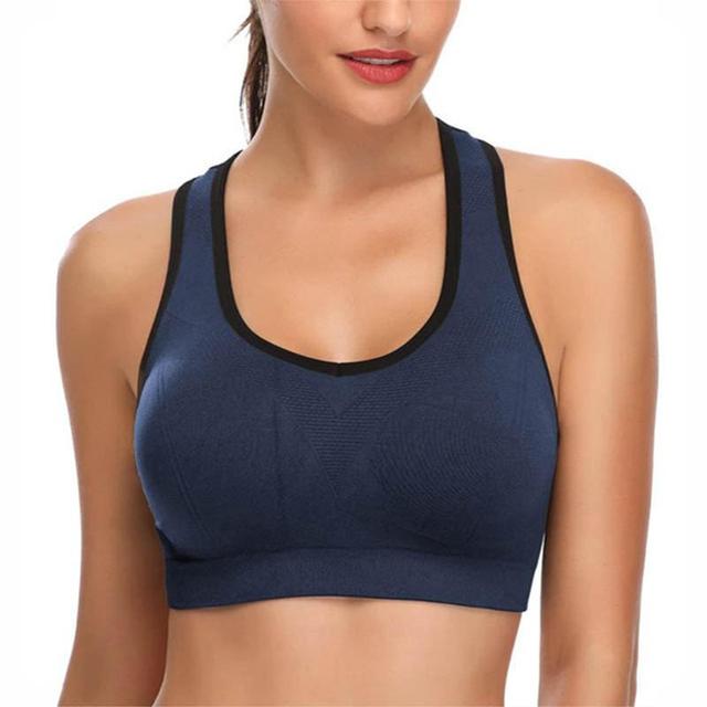 Women Sports Bra Seamless High-Impact Fitness Top