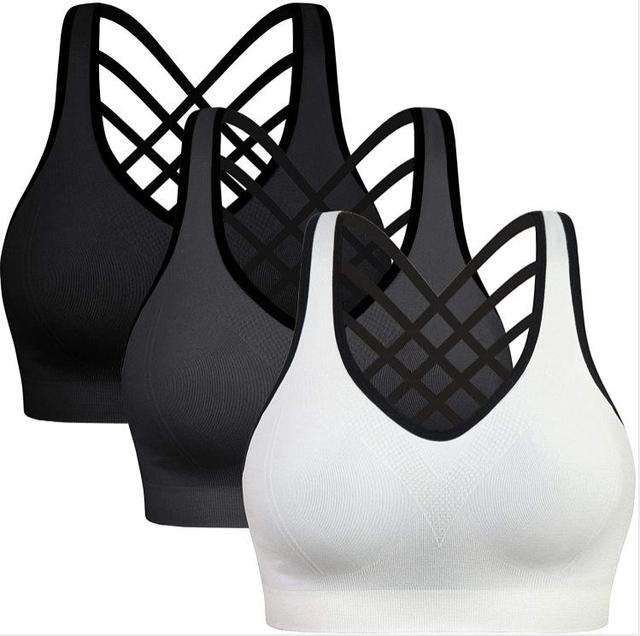 Women Sports Bra Seamless High-Impact Fitness Top