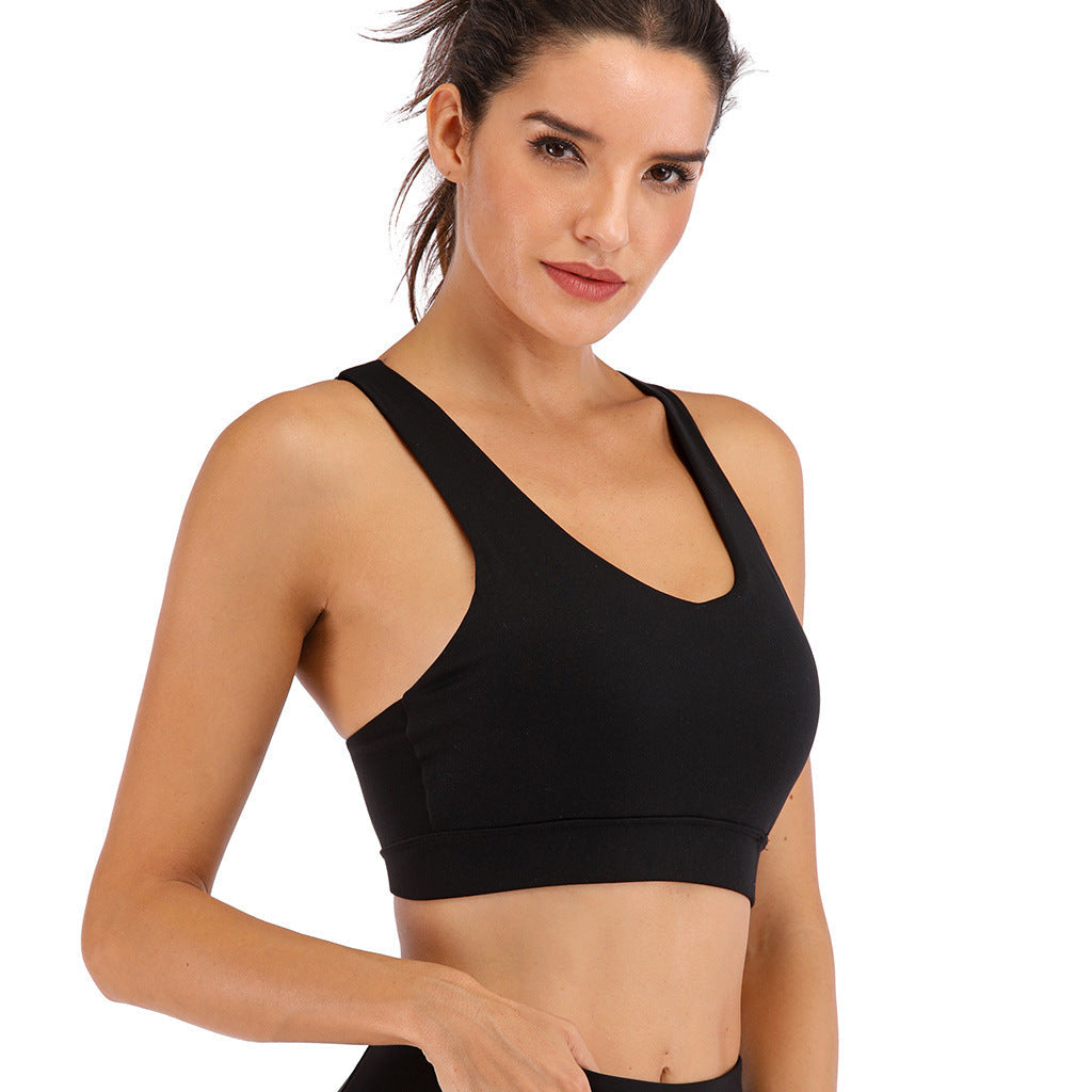 Sports Seamless Fitness Top Shockproof Quick Dry Bra – Naivesy The World's  Comfortable Underwear For Men & Women
